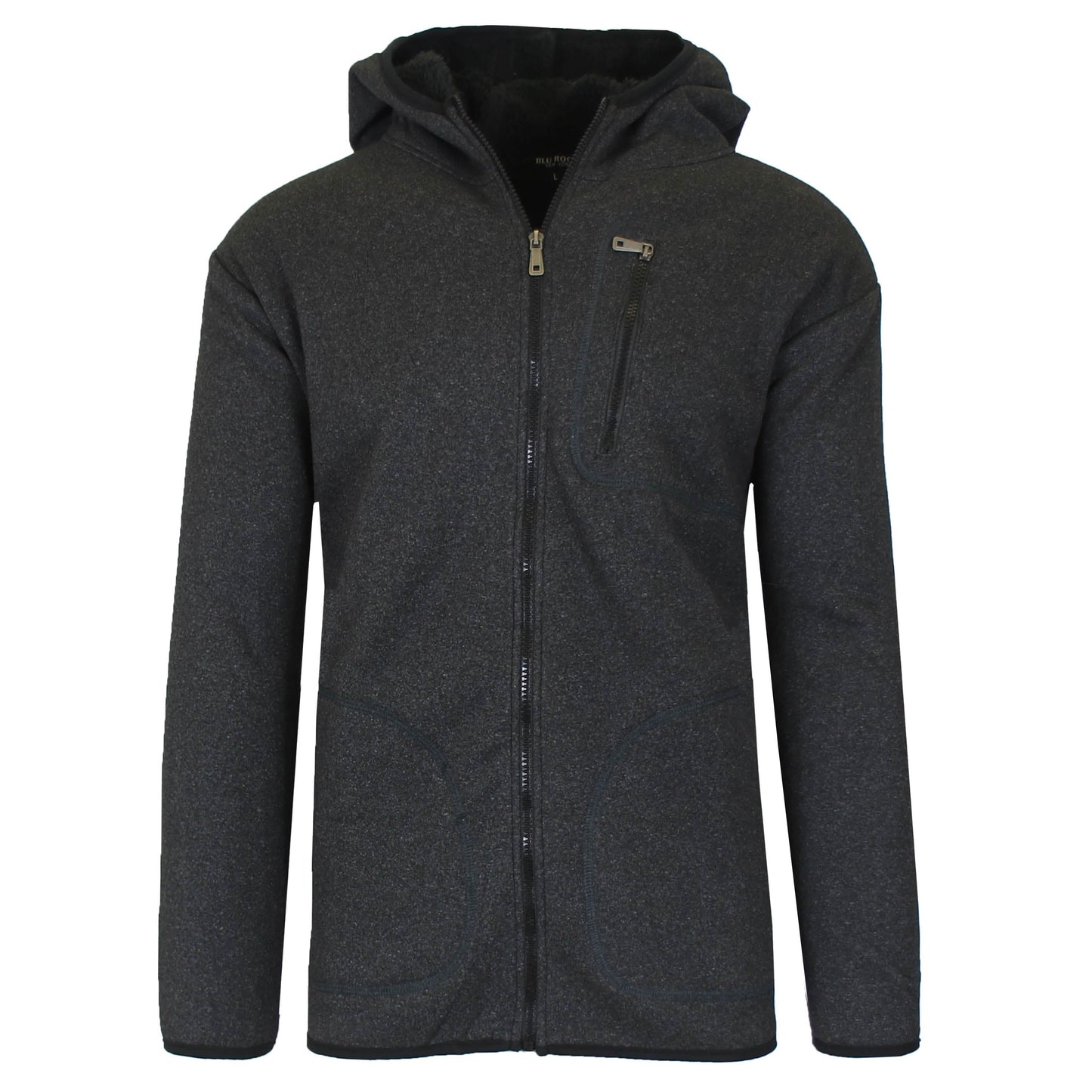 Men's Heavyweight Tech Sherpa Full-Zip Hoodie