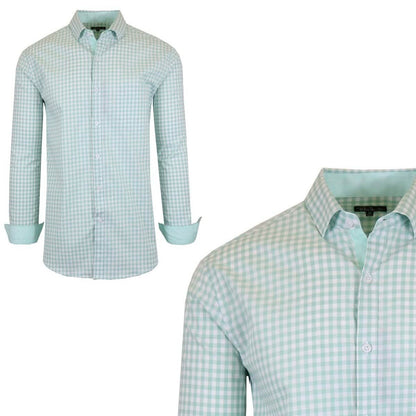 Men’s Quick Dry Slim Fit Stretch Dress Shirts