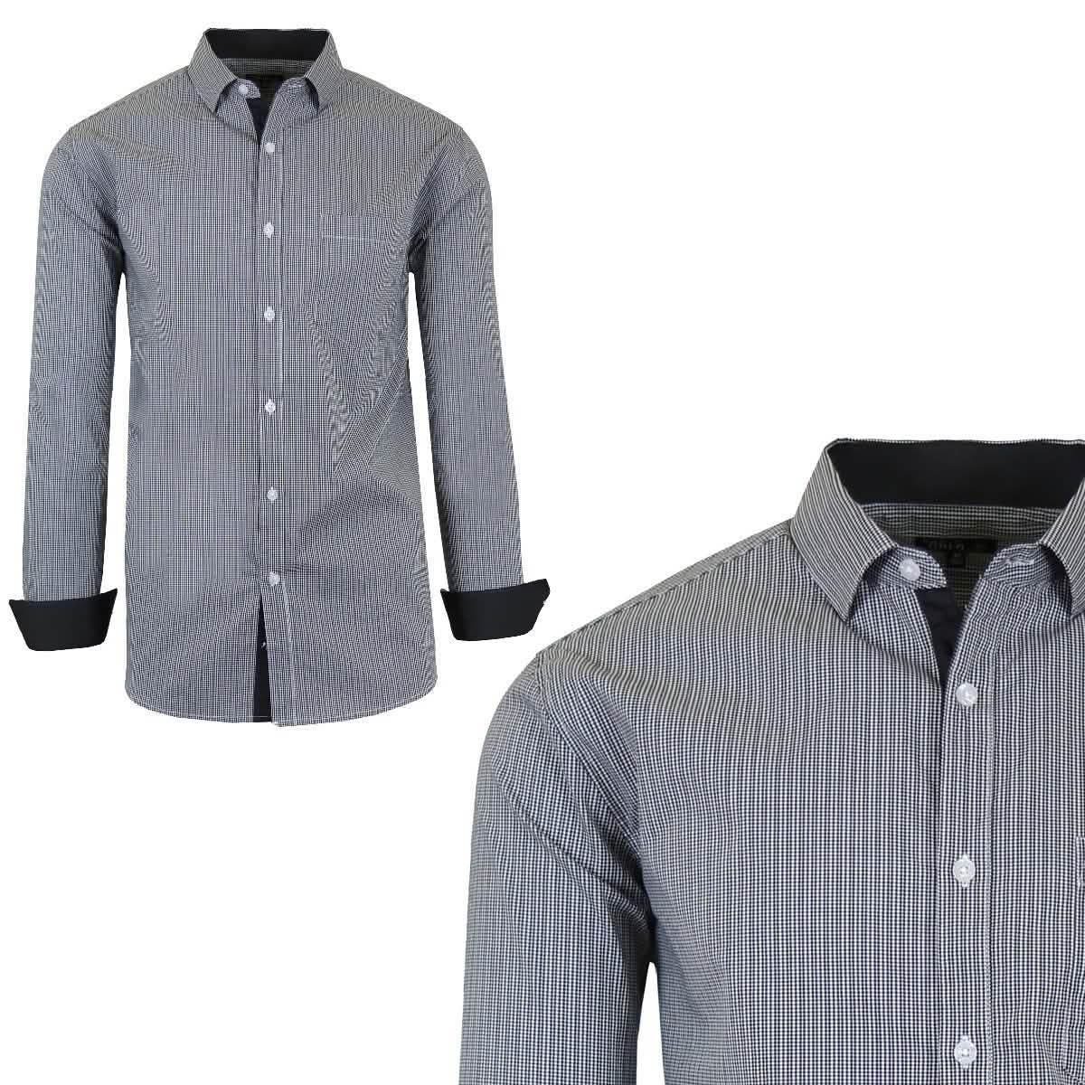 Men’s Quick Dry Slim Fit Stretch Dress Shirts