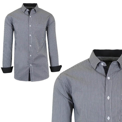 Men’s Quick Dry Slim Fit Stretch Dress Shirts