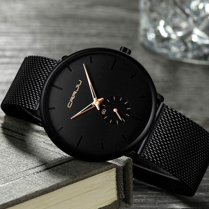 Men's Ultra-Thin Minimalist Waterproof Fashion Wrist Watch