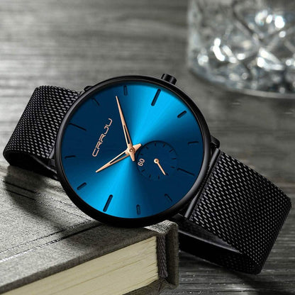 Men's Ultra-Thin Minimalist Waterproof Fashion Wrist Watch