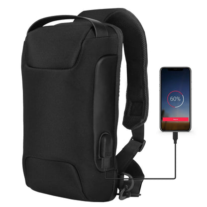 Men's Waterproof Anti-Theft Sling Backpack