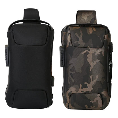 Men's Waterproof Anti-Theft Sling Backpack