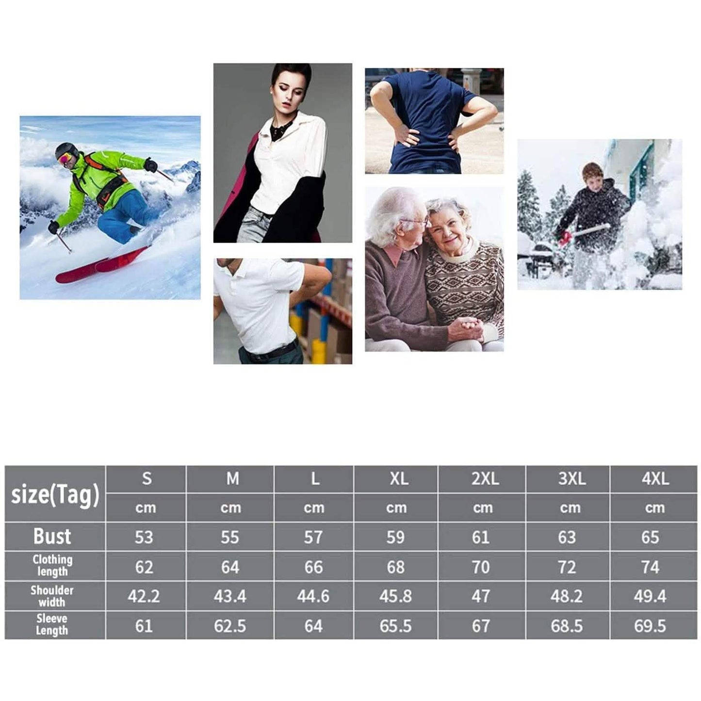 Men's Waterproof Heated Jacket