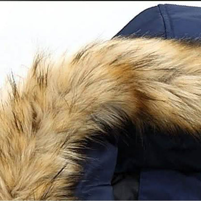 Men's Winter Hooded Down Coat Parkas