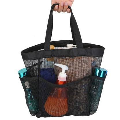 Mesh Shower Caddy Bag Organizer Storage Hanging Basket