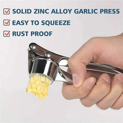 Metal Garlic Press Manually Crusher