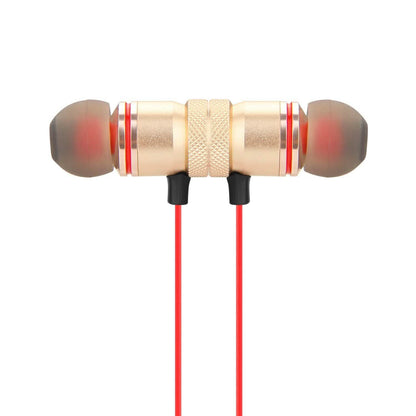 Metal Magnetic Wireless Bluetooth Earphone Sports Headset Stereo Bass