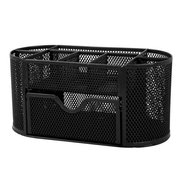 Metal Mesh Pencil Holder