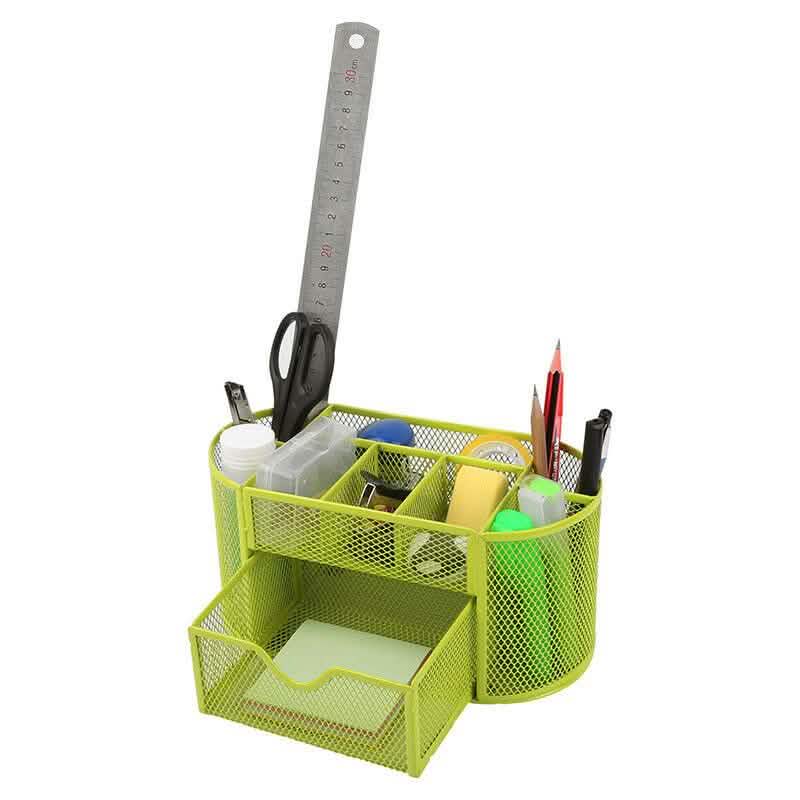Metal Mesh Pencil Holder