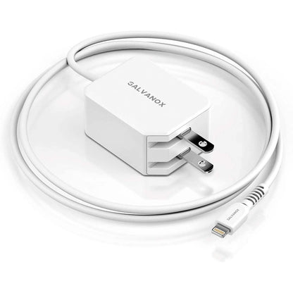 MFi Apple Certified Lightning Fast iPhone Wall Charger Plug for iPhone (20W PD Technology)