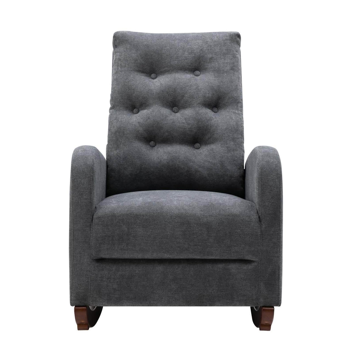 Mid-Century Modern Nursery Rocking Chair Armchair