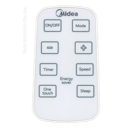 Midea RG15B1/E PN: 17317000A53590 Window Air Conditioner Remote Control