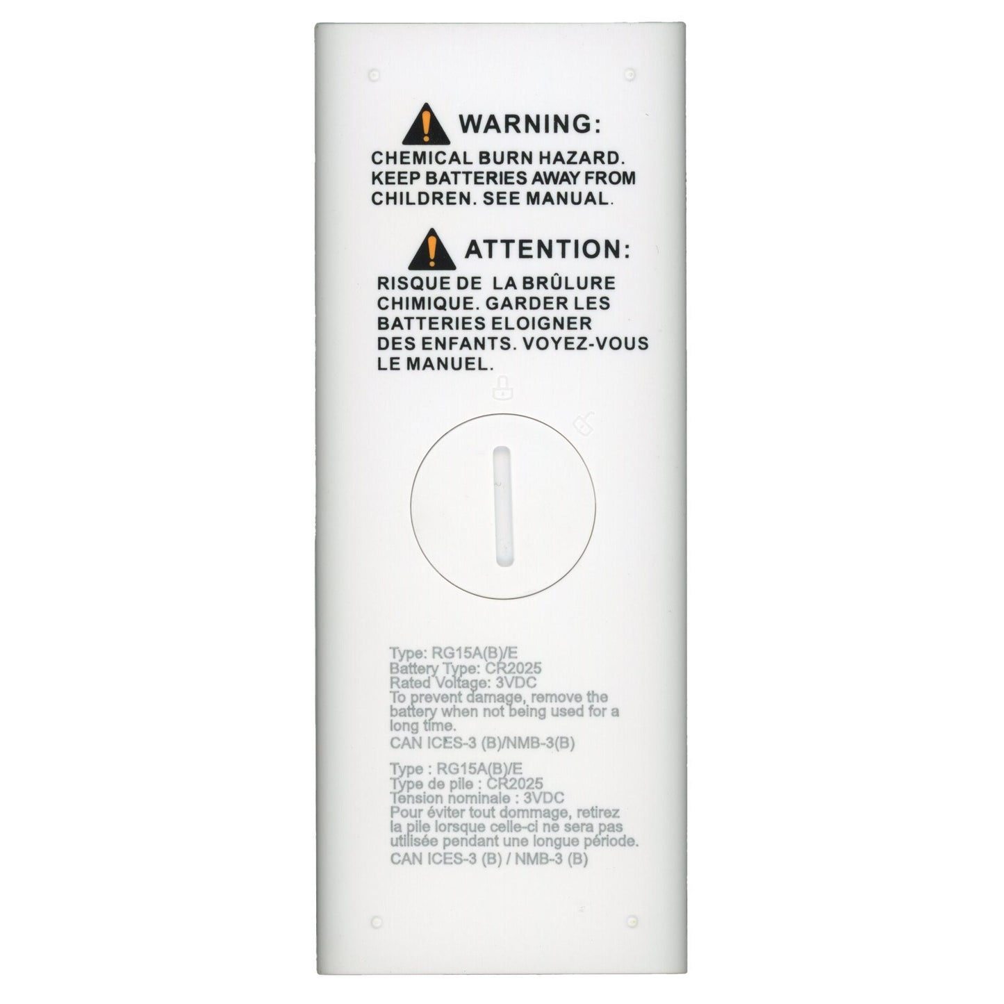 Midea RG15AB/E Air Conditioner Remote Control | NOMA In-Window AC Units | IR - 17317000A53171