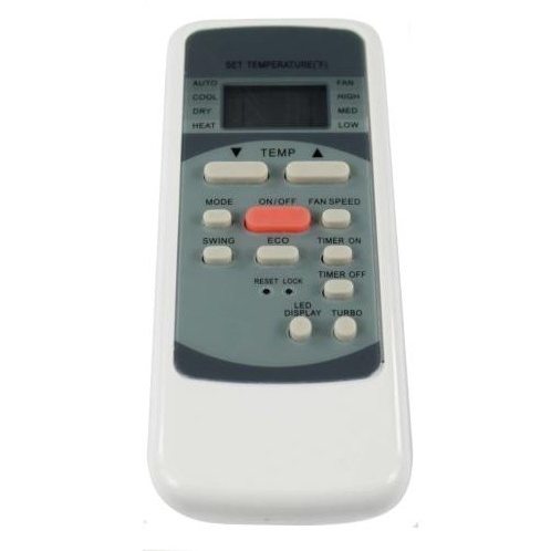 Substitute for Midea RG51F/EU1 Premium Mini Split Air Conditioner Remote Control - 17317000001294 [17317000A02500]
