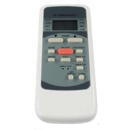 Substitute for Midea RG51F/EU1 Premium Mini Split Air Conditioner Remote Control - 17317000001294 [17317000A02500]