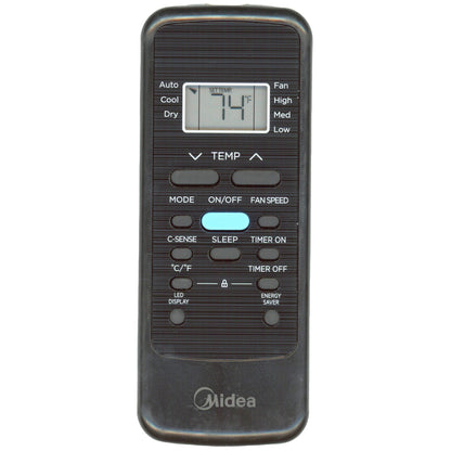 Midea RG51G1/CEFU1 Window Air Conditioner Remote Control for MAW05R1WBL MAW06R1WBL - 17317000A59524
