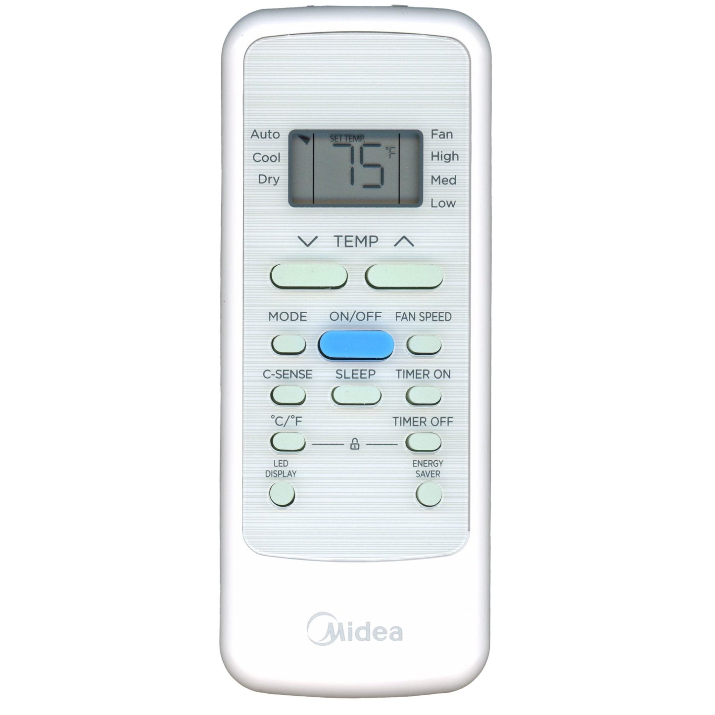 Midea RG51G910/CEFU1-1 Air Conditioner Remote Control | ComfortSense Smart Window AC - 17317000A59407
