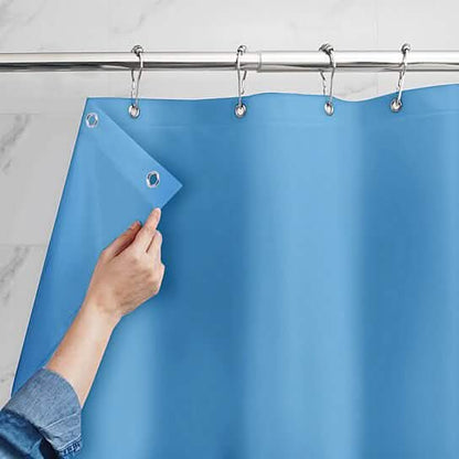 Mildew Resistant Heavyweight Vinyl Shower Curtain Liner with Magnets Metal Grommets