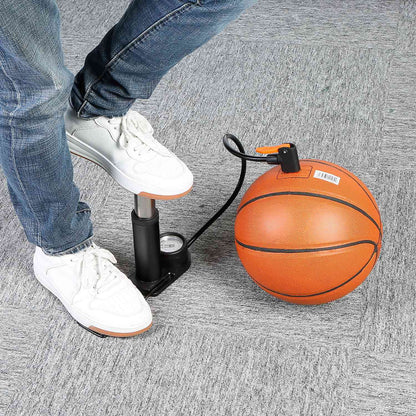 Mini Bike Foot Pump Portable Bicycle Tire Inflator