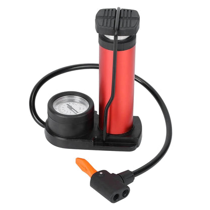 Mini Bike Foot Pump Portable Bicycle Tire Inflator