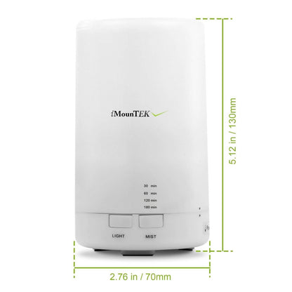 Mini Cool Mist Humidifier with 7 Color LED Lights