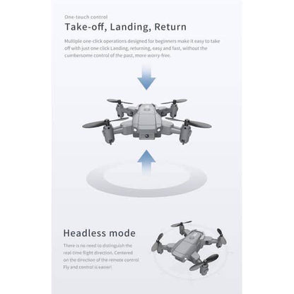Mini Drone RC Quadcopter 1080P/4K Camera 360° Flip 6-Axis Gyro Gesture
