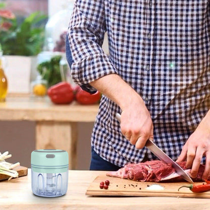 Mini Electric Cordless Garlic Chopper