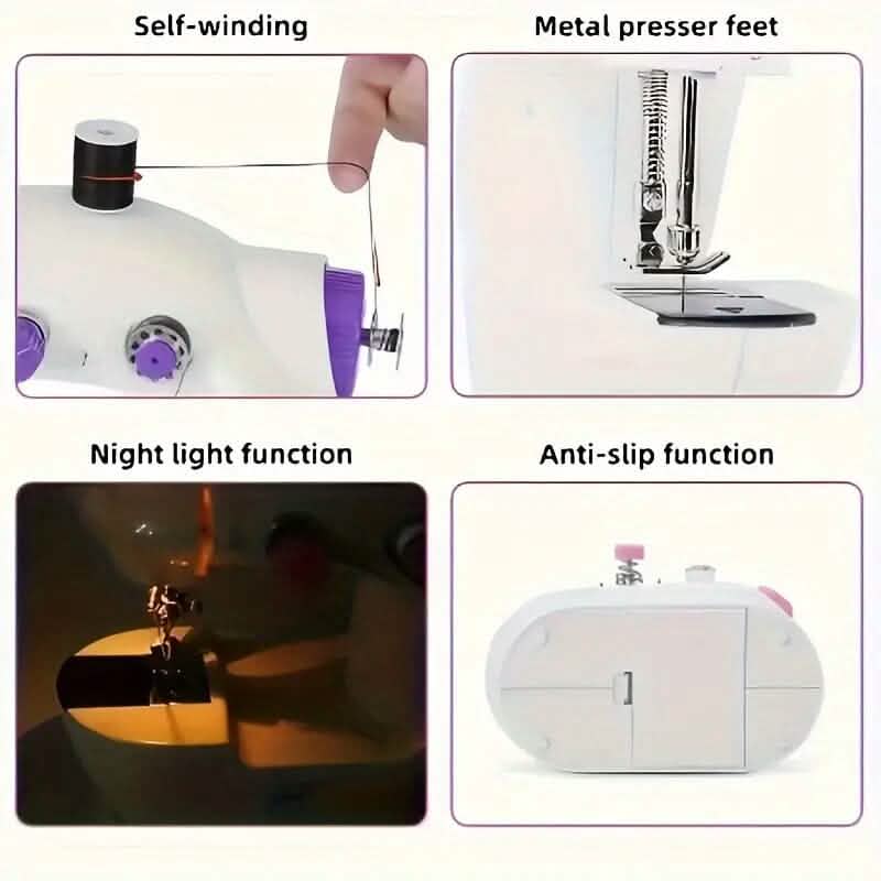Mini Electric Home Sewing Machine