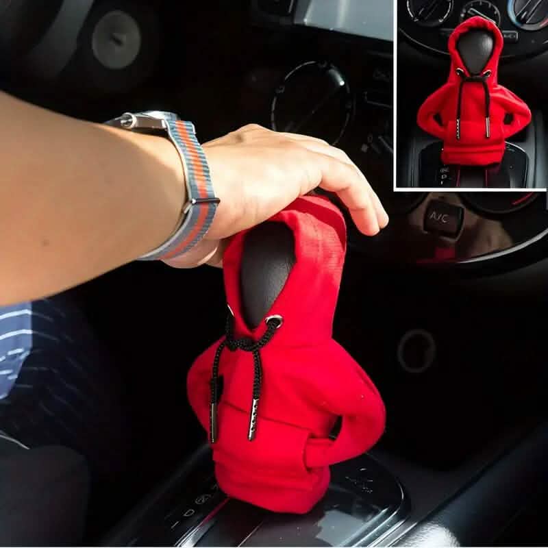 Mini Hoodie Car Gear Shift Cover