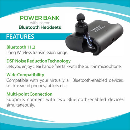 Mini Invisible Wireless Bluetooth 10.0 Stereo In-Ear Headset
