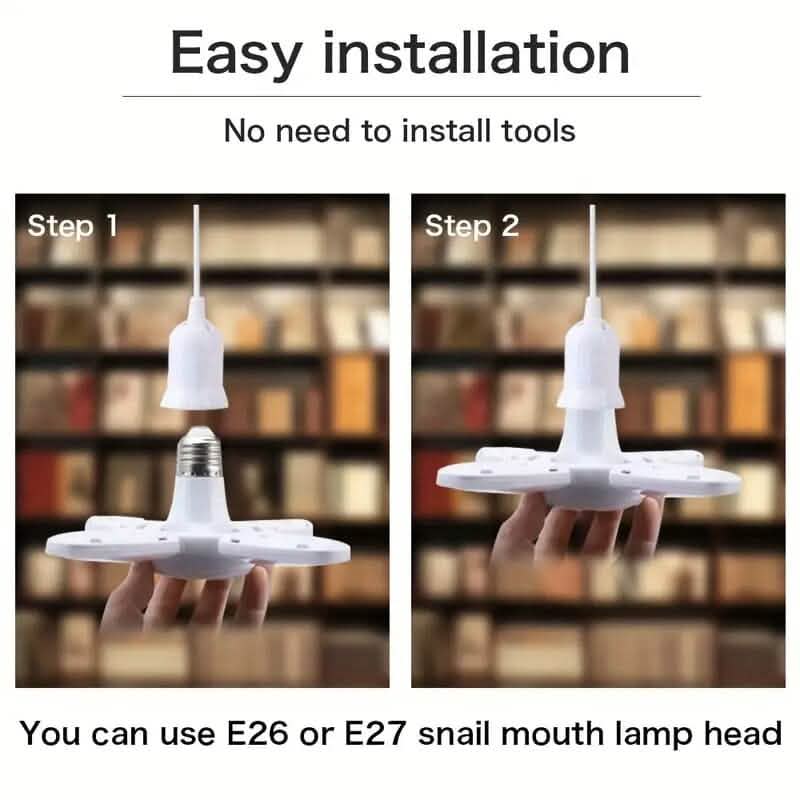 Mini LED Four-Leaf Garage Or Indoor Light