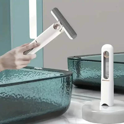 Mini Mop Sponge Mop Folding Home Cleaning Mops with Self-Squeezing