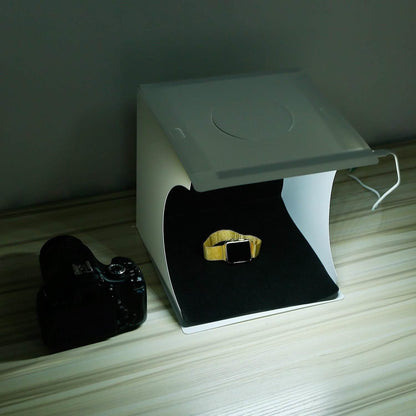 Mini Photo Studio Box Photography with 6 Color Backdrops