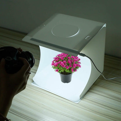 Mini Photo Studio Box Photography with 6 Color Backdrops