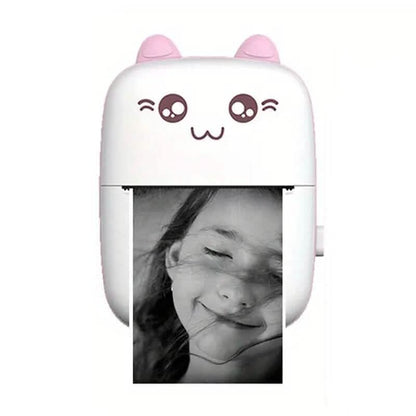 Mini Pocket Wireless BT Thermal Inkless Printer for Smartphones
