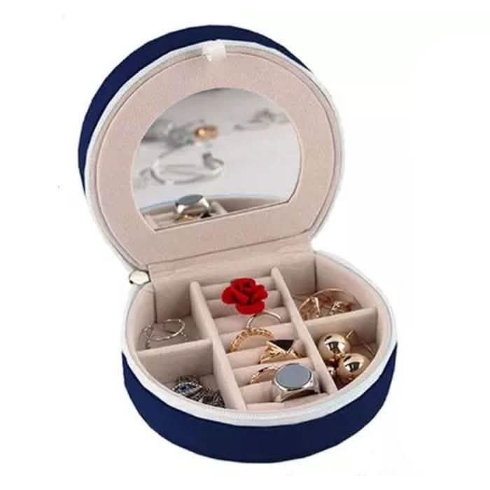 Mini Portable Travel Jewelry Box & Jewelry Organizer