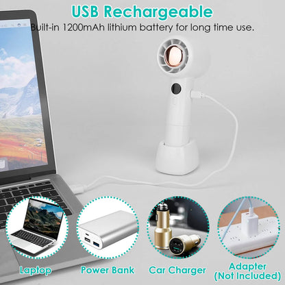 Mini Portable USB Rechargeable Handheld Cooling Fan