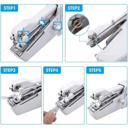 Mini Stitch Household Handheld Portable Travel Home Electric Sewing Machine