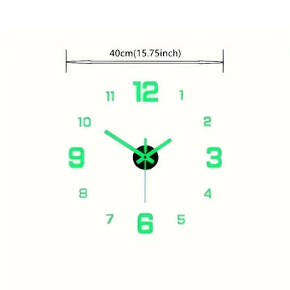 Minimally Quiet Digital Wall Clock
