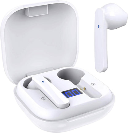 Miracase Wireless Earbuds Bluetooth 5.0 Headphones with USB-C Charging Case