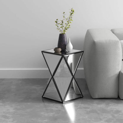 Mirror Bedside Coffee Table
