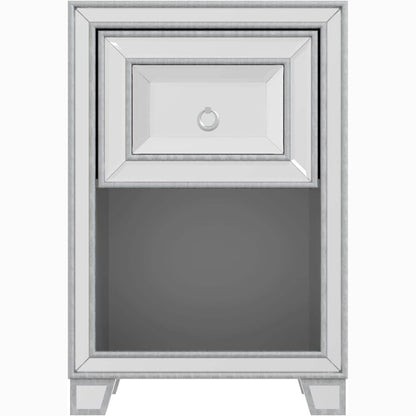Mirrored Accent Bedside Coffee Table