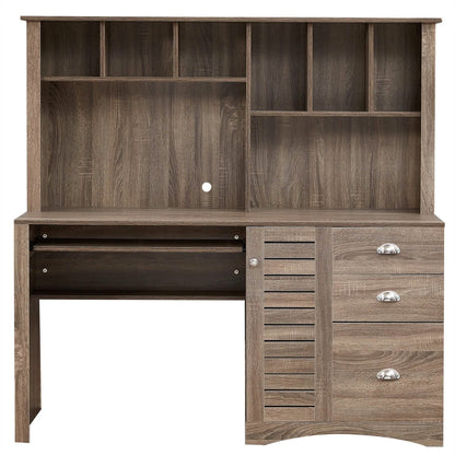 Modern Home Office Desk- 59" Computer Desk Table