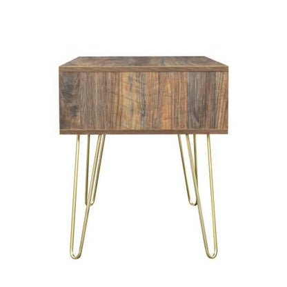 Modern Wood TV Stand Console Table