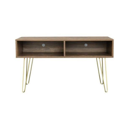 Modern Wood TV Stand Console Table