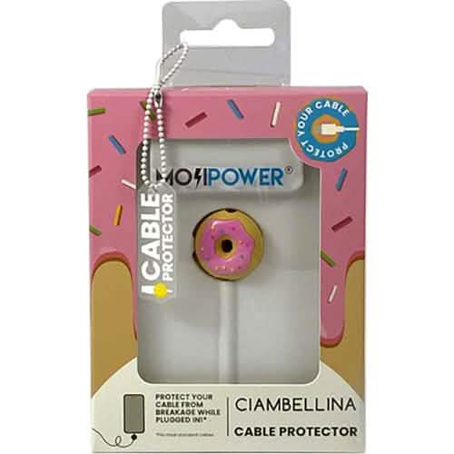 MojiPower Cable Protector for iPhone and Android Smartphone Charger