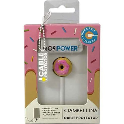 MojiPower Cable Protector for iPhone and Android Smartphone Charger