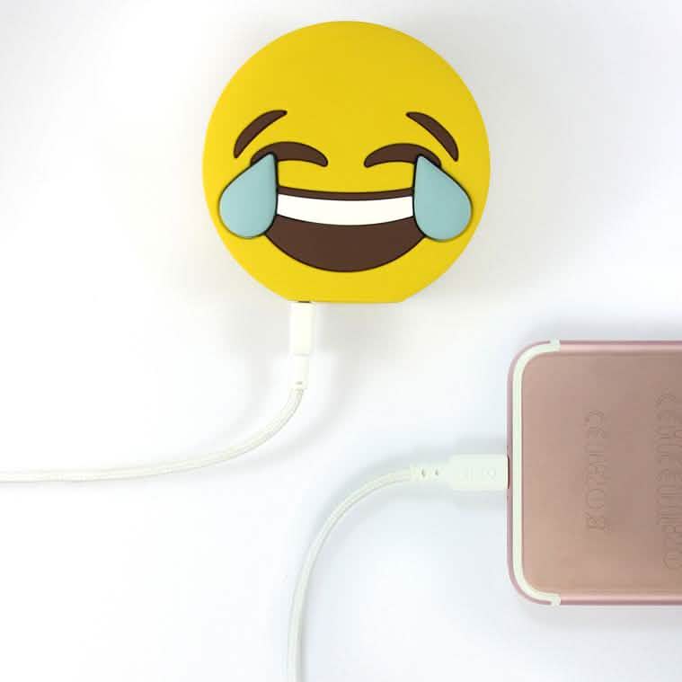 MojiPower Soft Touch External Battery 2600 mAh for iOS and Android